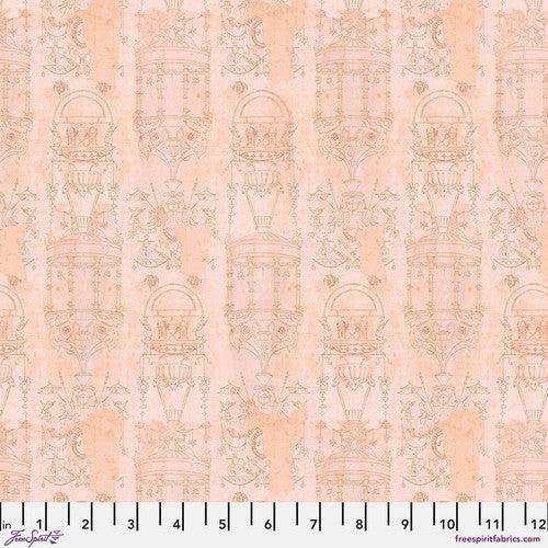 Tim Holtz Pink Palette Pink Toile Fabric-Free Spirit Fabrics-My Favorite Quilt Store