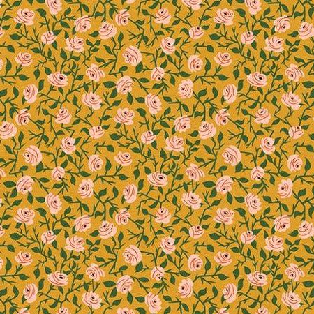 Tiny Frights Cactus Brambling Rose Floral Fabric