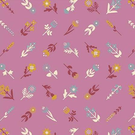 To and Fro  Lupine Floret Fabric