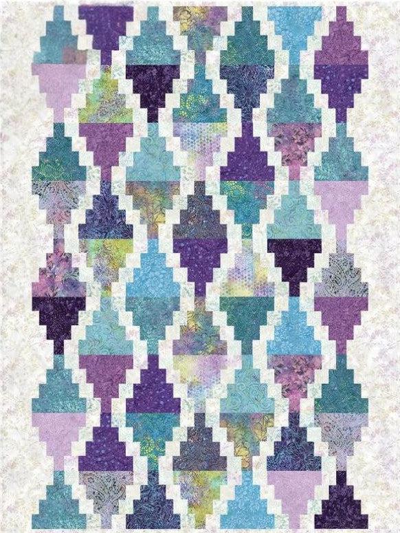 Tonga Paradise Waves of Paradise Quilt Kit-Timeless Treasures-My Favorite Quilt Store