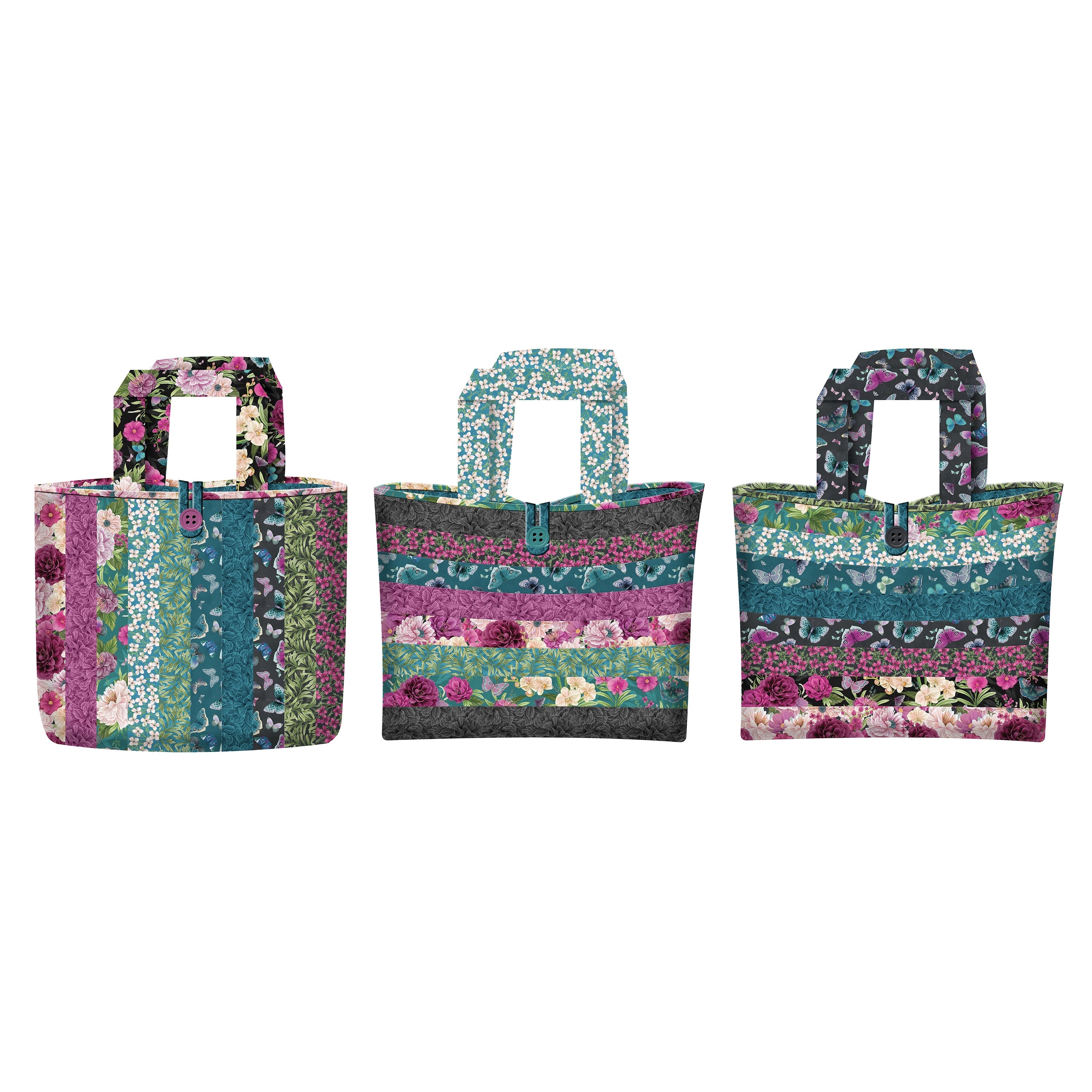 Tote Bag Trio - Free Digital Download-Wilmington Prints-My Favorite Quilt Store
