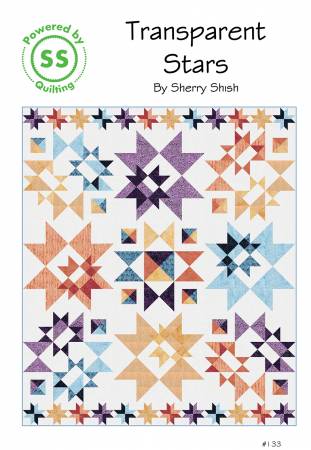 Transparent Stars Quilt Pattern-Powered By Quilting-My Favorite Quilt Store