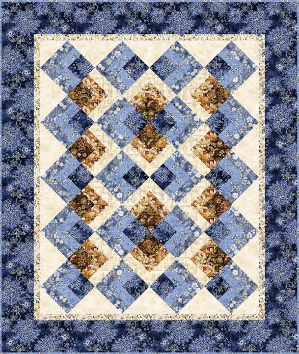 Treasured Rick Rack Quilt Quilt Pattern - Free Digital Download-QT Fabrics-My Favorite Quilt Store