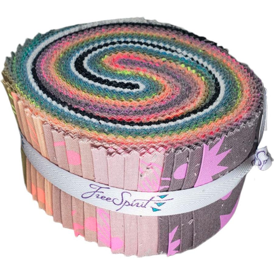 True Colors Fairy Flakes 2 1/2" Design Roll-Free Spirit Fabrics-My Favorite Quilt Store