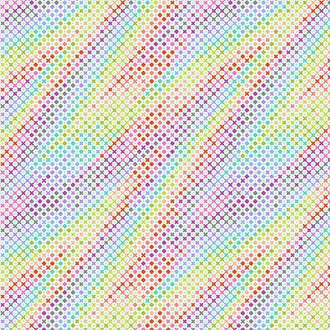 True Colors Northern Lights Mint Minky Fabric