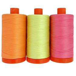 Tula Pink Neons and Neutrals 3ct Thread Set-Tula Pink-My Favorite Quilt Store