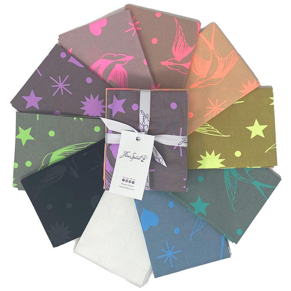 Tula's True Fairy Flakes Fat Quarter Bundle-Free Spirit Fabrics-My Favorite Quilt Store
