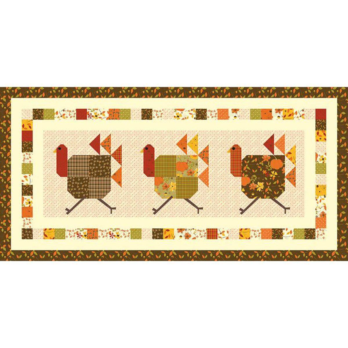 Turkey Trot Quilt Pattern