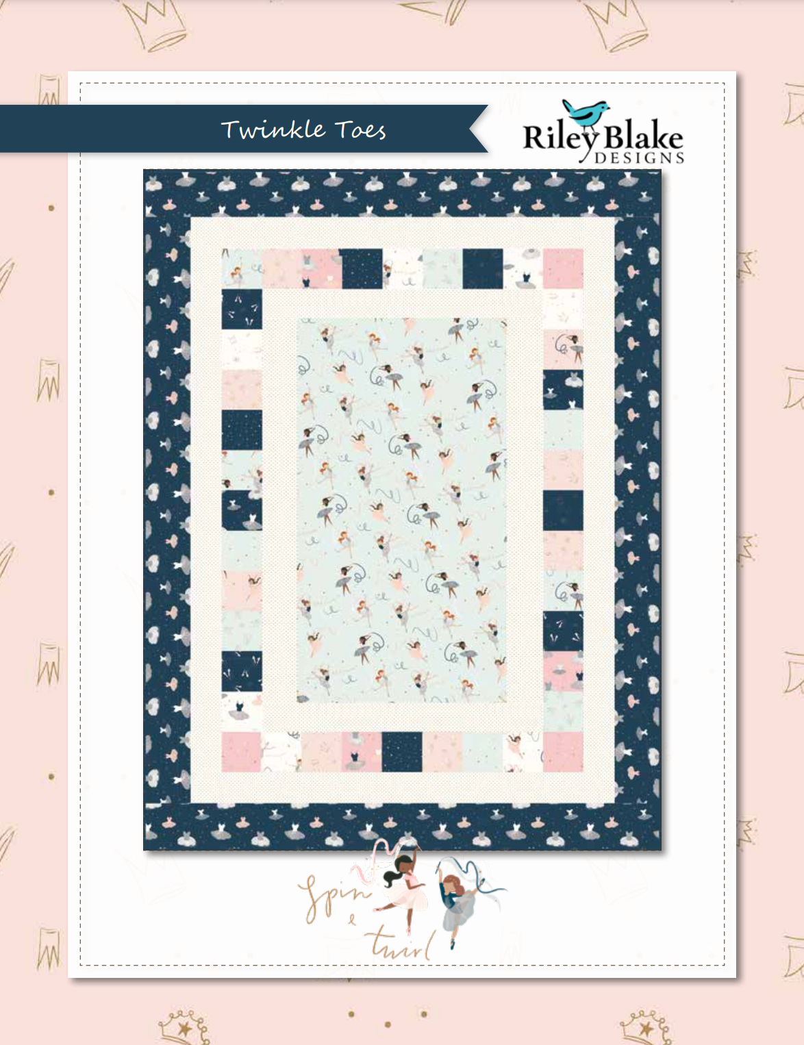 Twinkle Toes Quilt Pattern - Free Digital Download-Riley Blake Fabrics-My Favorite Quilt Store