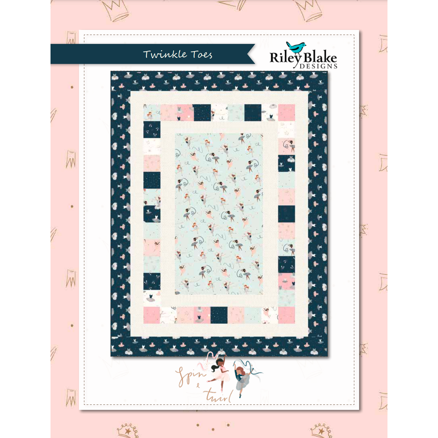 Twinkle Toes Quilt Pattern - Free Digital Download-Riley Blake Fabrics-My Favorite Quilt Store