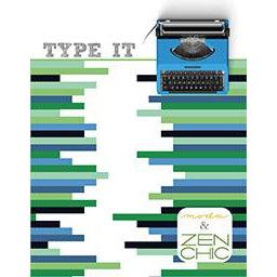 Type It Quilt Pattern