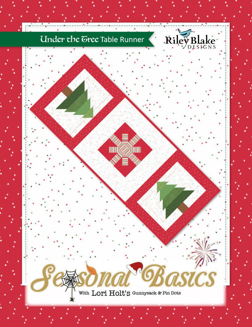 Under the Tree Table Runner Pattern - Free Digital Download-Riley Blake Fabrics-My Favorite Quilt Store