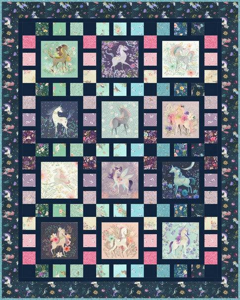 Unicorn Dreams Quilt Pattern - Free Pattern Download-Robert Kaufman-My Favorite Quilt Store