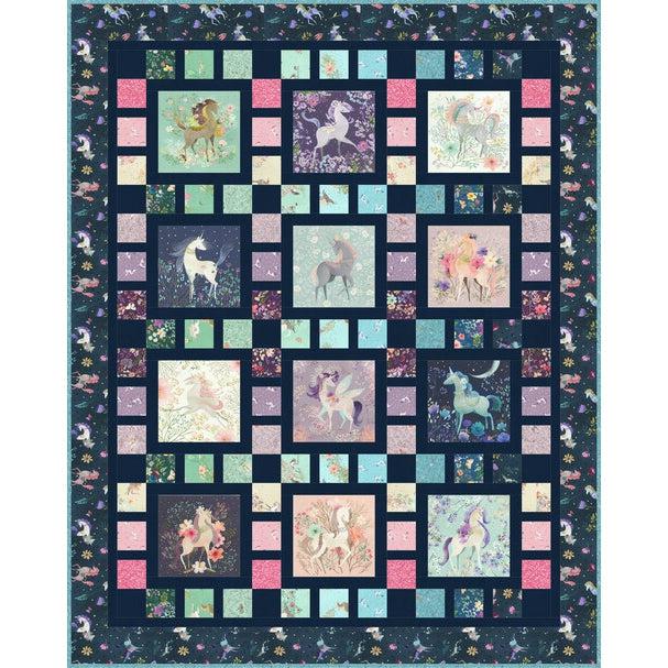 Unicorn Dreams Quilt Pattern - Free Pattern Download