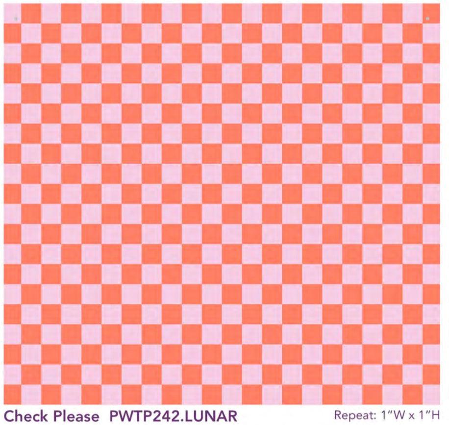 Untamed Check Please Lunar Fabric-Free Spirit Fabrics-My Favorite Quilt Store