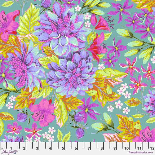 Untamed Hello Dahlia Cosmic Fabric-Free Spirit Fabrics-My Favorite Quilt Store