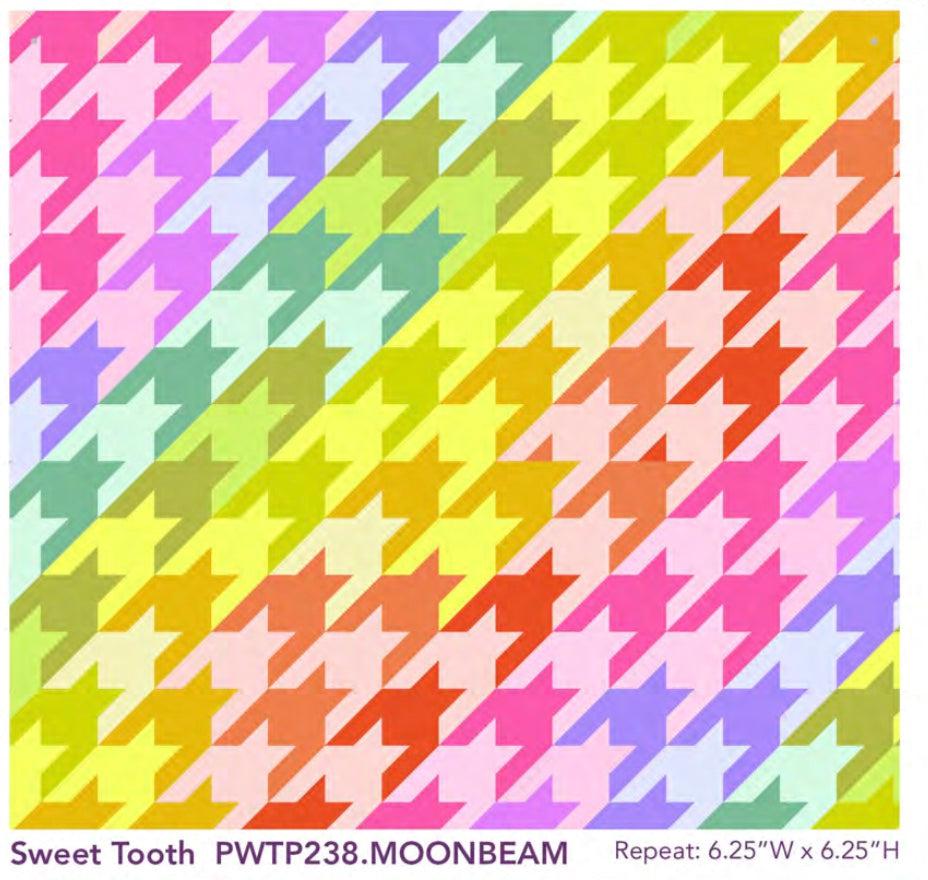 Untamed Sweet Tooth Moonbeam Fabric-Free Spirit Fabrics-My Favorite Quilt Store