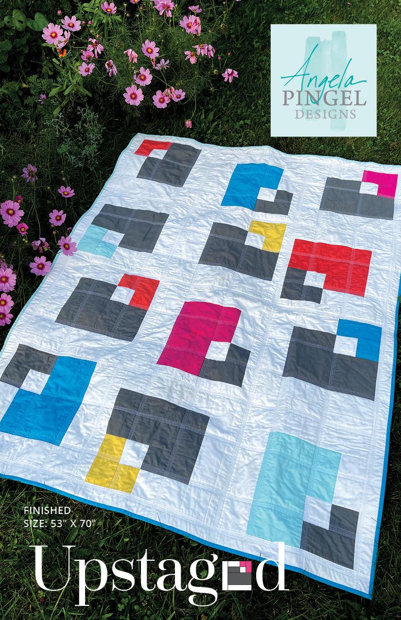 Upstaged Quilt Pattern-Angela Pingel Designs-My Favorite Quilt Store