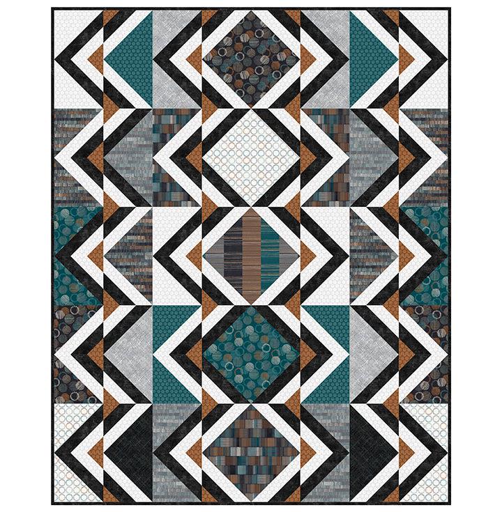 Urban Vibes Inside Out Quilt Kit-Northcott Fabrics-My Favorite Quilt Store