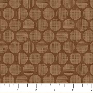 Urban Vibes Rust Dots Fabric-Northcott Fabrics-My Favorite Quilt Store