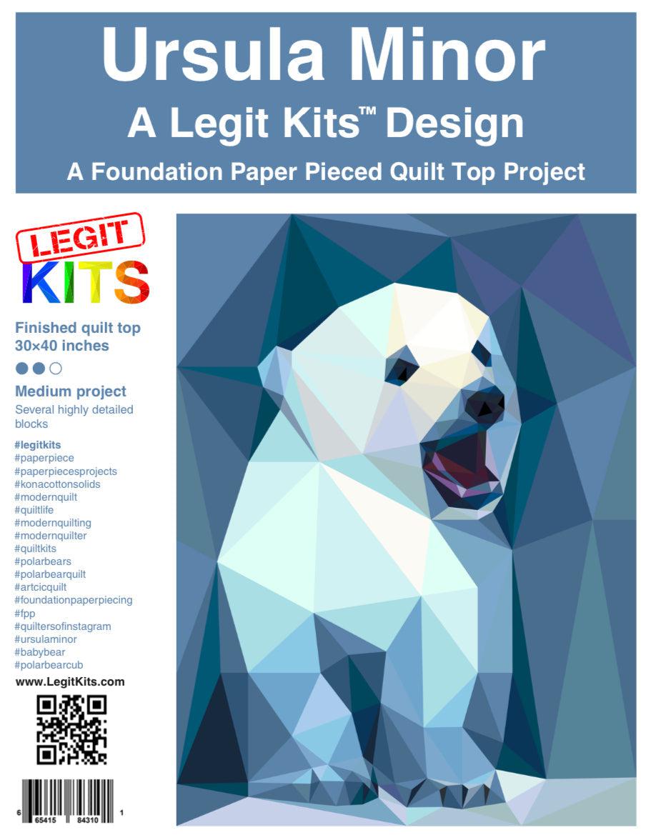 Ursula Minor Pattern-Legit Kits-My Favorite Quilt Store