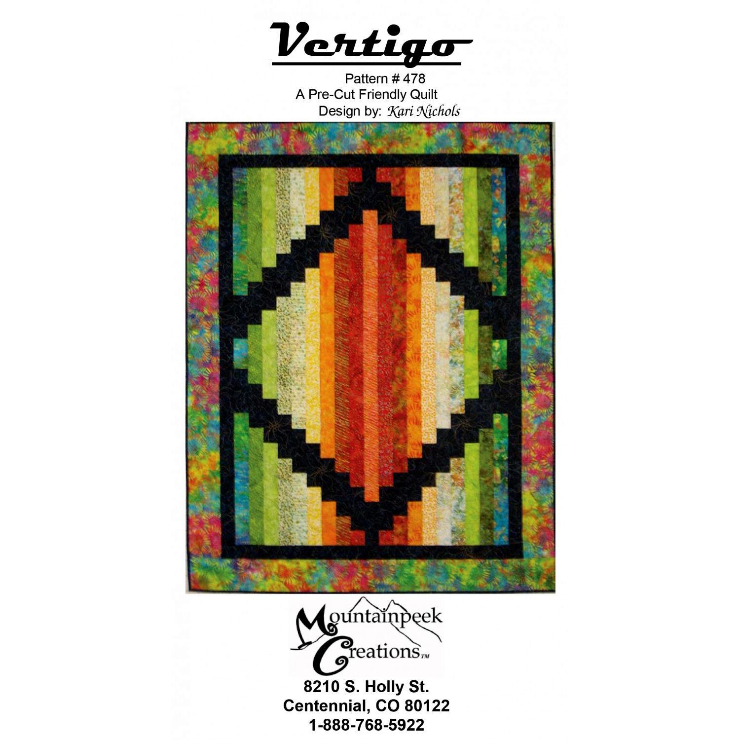 Vertigo Quilt Pattern-Mountainpeek Creations-My Favorite Quilt Store
