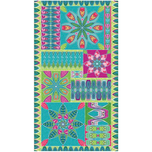 Vibrancy Green Ruler 24" Panel-Benartex Fabrics-My Favorite Quilt Store