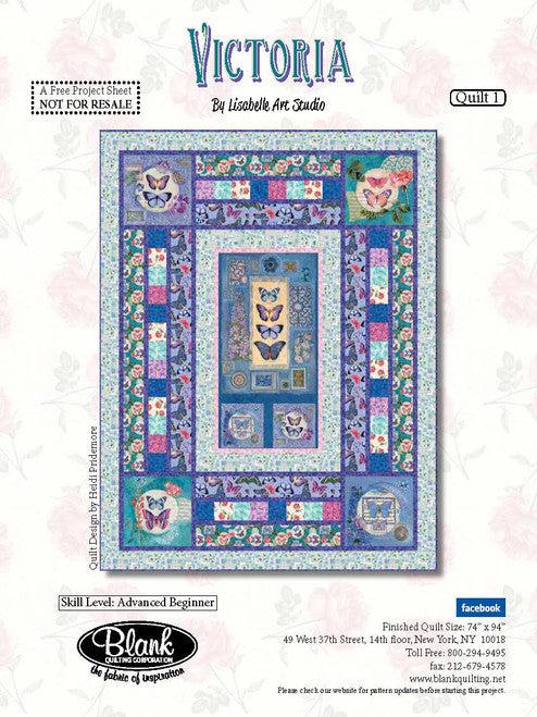 Victoria Panel Quilt Pattern - Free Digital Download-Henry Glass Fabrics-My Favorite Quilt Store