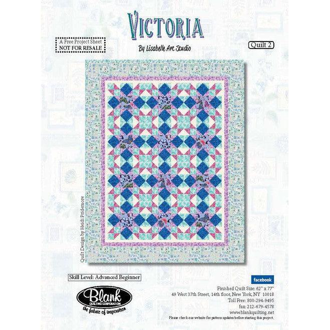 Victoria Patchwork Quilt Pattern - Free Digital Download