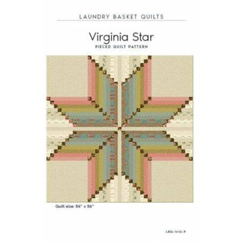 Virginia Star Quilt Pattern-Laundry Basket Quilts-My Favorite Quilt Store