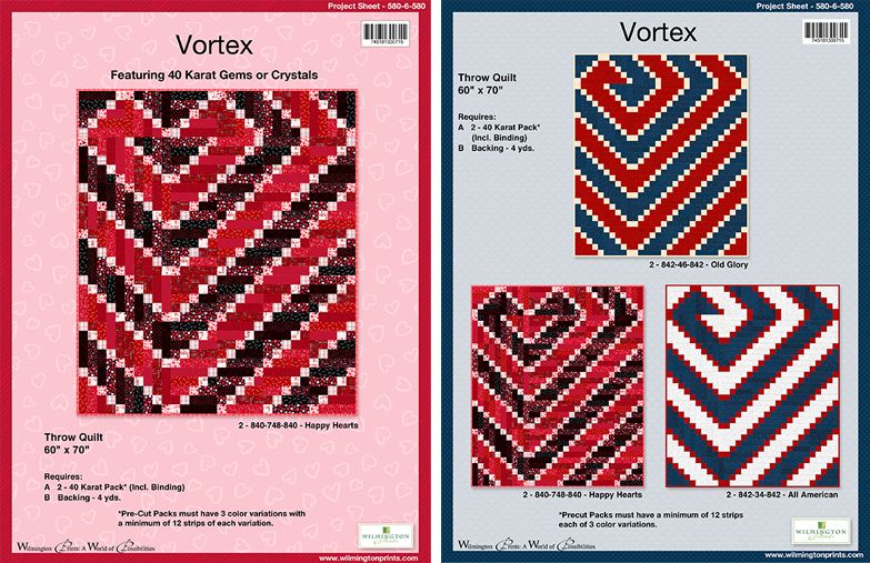 Vortex Quilt Pattern - Free Digital Download-Wilmington Prints-My Favorite Quilt Store