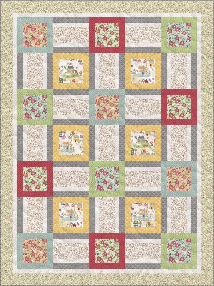 Wander Lane Summer Stroll Quilt Pattern - Free Digital Download-Benartex Fabrics-My Favorite Quilt Store