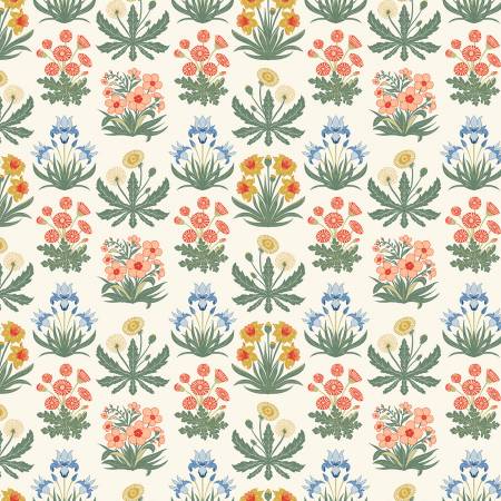 Wanderlust Cream Morning Meadow Fabric