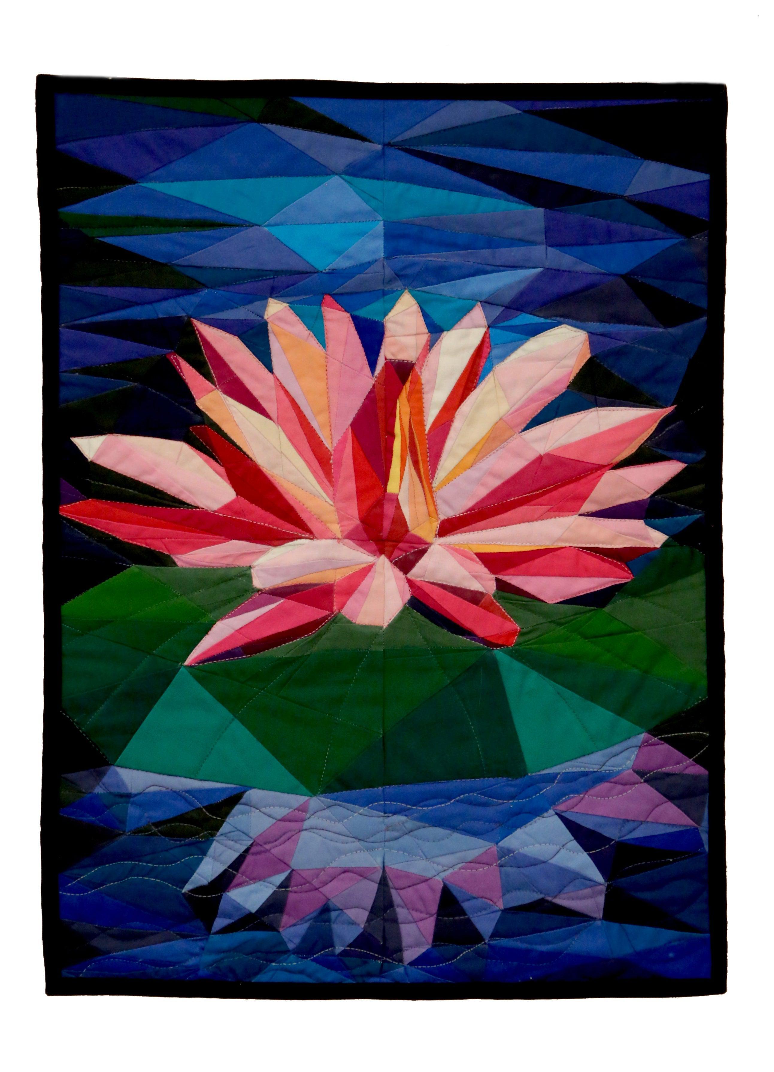 Water Lily Mini Pattern-Legit Kits-My Favorite Quilt Store