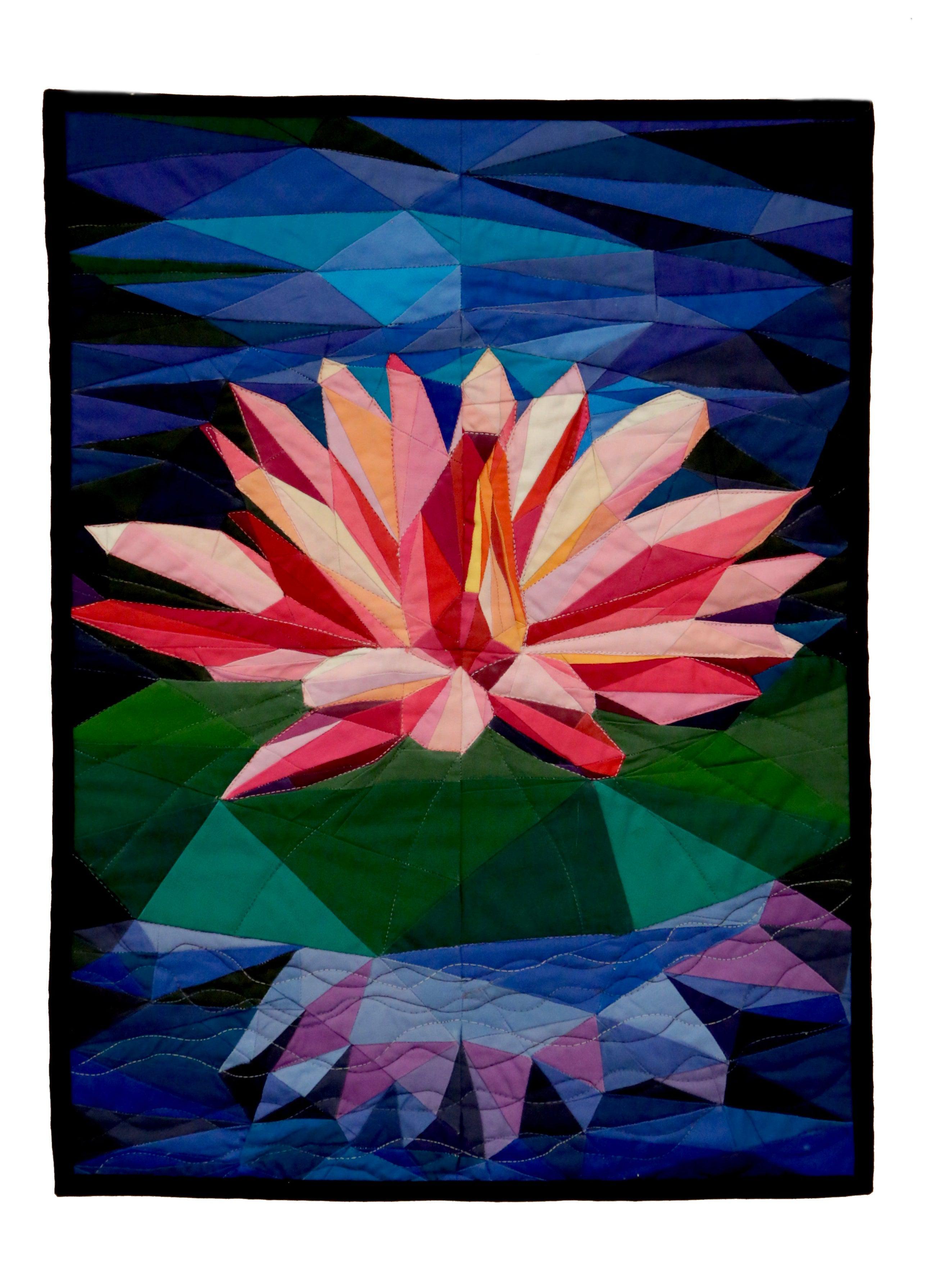 Water Lily Mini Quilt Kit-Legit Kits-My Favorite Quilt Store