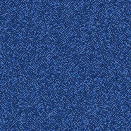 Water Navy Blue Pebble Fabric