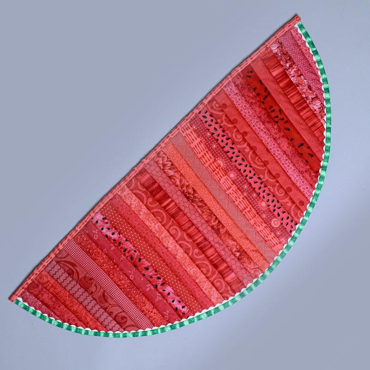 Watermelon Jubilee Table Topper - Fully Finished Quilt-My Favorite Quilt Store-My Favorite Quilt Store