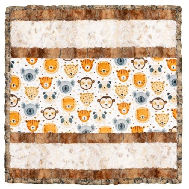 Wee One Furever Friends Cuddle Quilt Kit