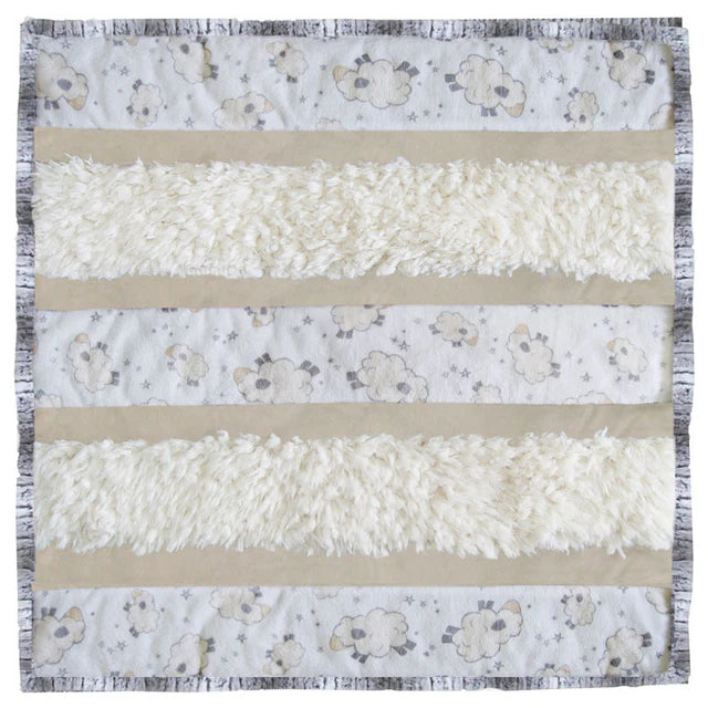 Wee One Love Ewe Cuddle Quilt Kit-Shannon Fabrics-My Favorite Quilt Store