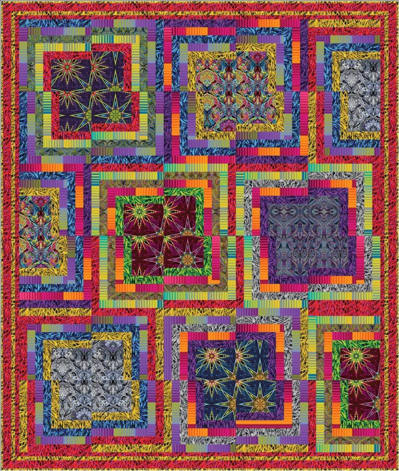 What If? Kaboom Quilt Pattern - Free Digital Download-Benartex Fabrics-My Favorite Quilt Store