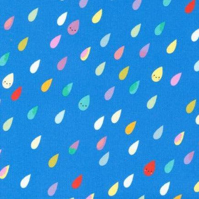 Whatever the Weather Raindrops Cloud Fabric - Moda 25141-11 – Cuddle Cat  Quiltworks