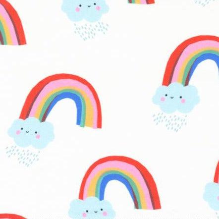 Whatever The Weather Cloud Rainbows Fabric-Moda Fabrics-My Favorite Quilt Store
