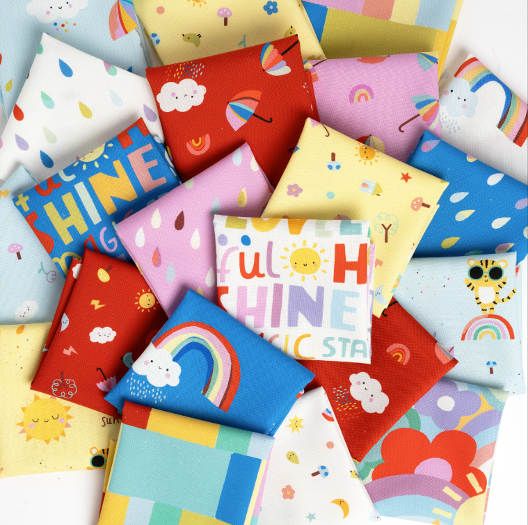 Whatever the Weather 5" Charm Pack-Moda Fabrics-My Favorite Quilt Store