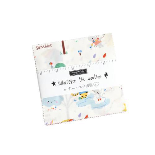 Whatever the Weather 5" Charm Pack-Moda Fabrics-My Favorite Quilt Store