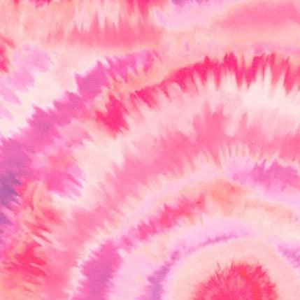Whimsy Wonderland Cotton Candy Tie Dye Swirl Fabric