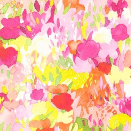 Whimsy Wonderland Cotton Candy Wild Flower Party Landscape Fabric