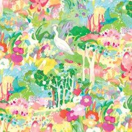 Whimsy Wonderland Rainbow Scenic Landscape Fabric