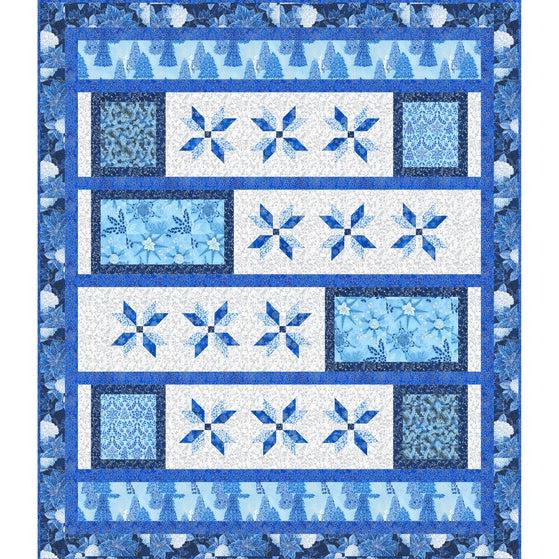 White Forest Quilt Pattern - Free Pattern Download