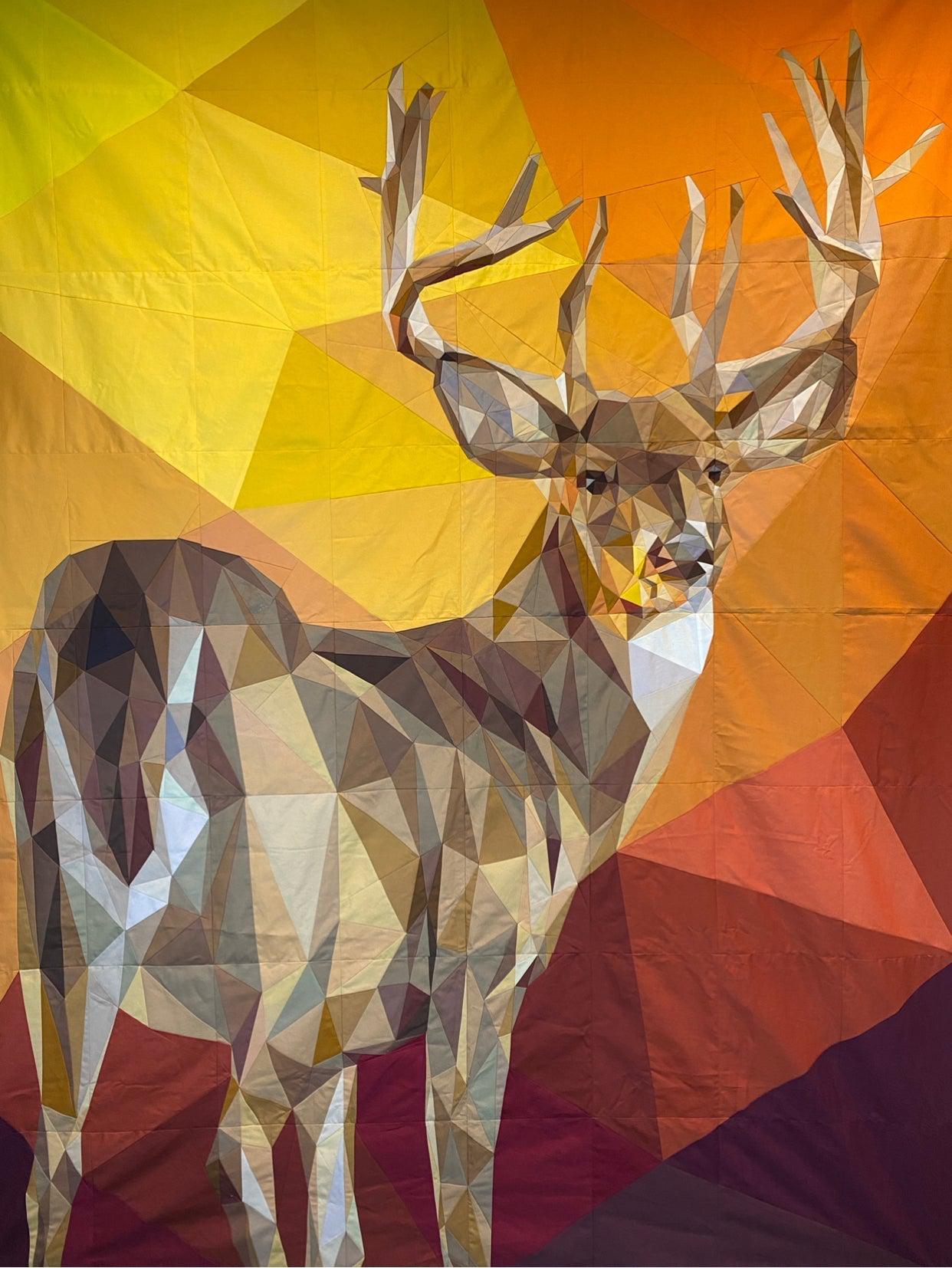 WhiteTail Buck Quilt Kit-Legit Kits-My Favorite Quilt Store