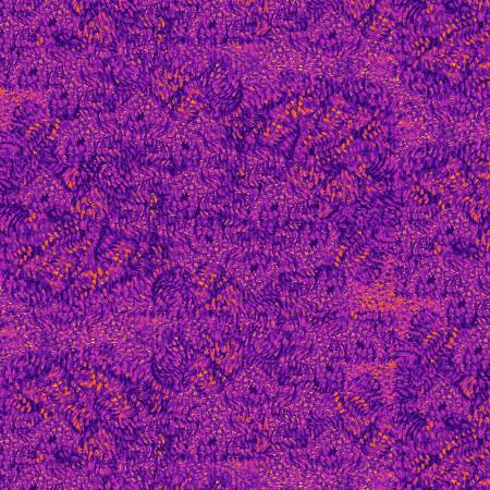 Wild Iris Purple Blender Fabric